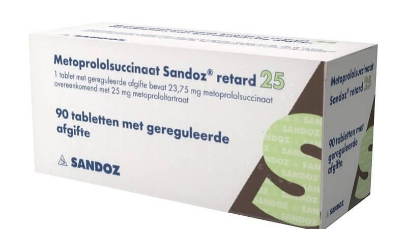 métoprolol 25 mg