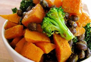 patate douce brocolis