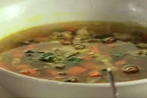 soupe aux légumes régime