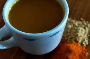 thé au curcuma